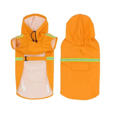 China China Manufacturer Pet Dogs And Cats Sustainable Clothes Raincoat Suitable Angry Orange Pet for sale