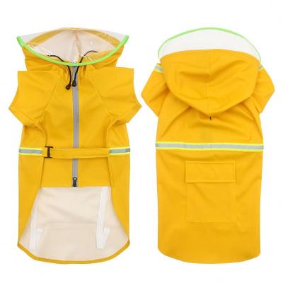 China Factory Custom Dog Raincoat Viable Custom Raincoat Factory Dog Raincoat Luxury Waterproof Clothes Raincoats for sale