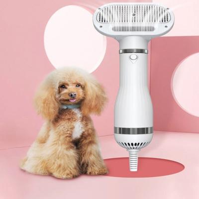 China Factory price new 2022 cheap stocked 2-in-1 pet hair dryer styling comb for dog hair for sale