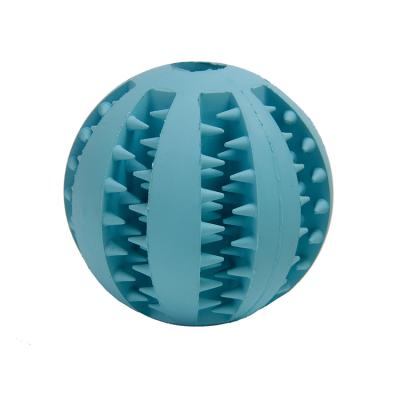 China Wholesale Rubber Material Viable Tooth Maker Ball Chew Cleaning Toys For Dogs for sale