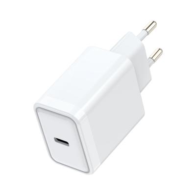 China Mini Size Quick Charge USB High Speed ​​Portable Small Type C Wall Power Adapter 18w USB-c Palladium Fast Chargers For Phone for sale