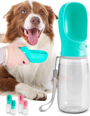 China Portable Stored Dog Water Bottle Leak Proof Pet Water Bottles For Dogs Puppy Water Dispenser With Drinking Driver For Travel for sale