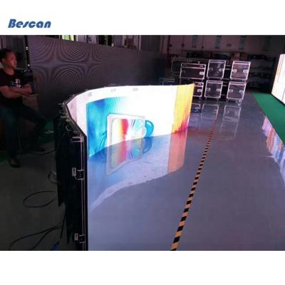 China Indoor Ready To Ship P2.97/P3.91/P4.81 To Curve Flexible Curved-capable LED Display Screen LED Video Wall For Stage Rental,Advertising for sale