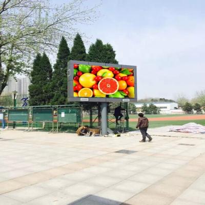 China Digital Images Bescan Outdoor Game Videos And Advertising Led Display Screens High Quality P10 Led Display for sale