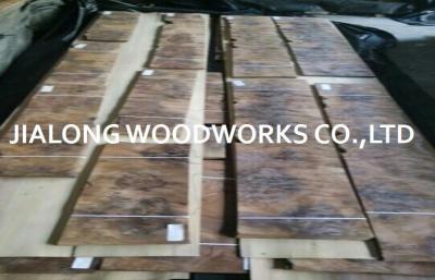 China Walnut Burl Wood Veneer Sheet Natural Sliced For Top Grade Interior Decoration for sale