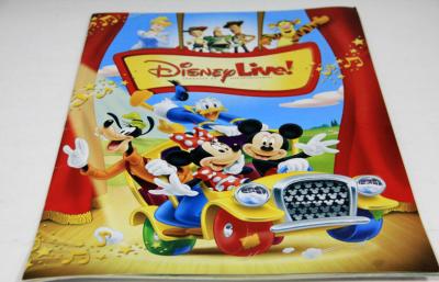 China CMYK Disney Magazine Printing Services Section sewn , Non-toxic for sale