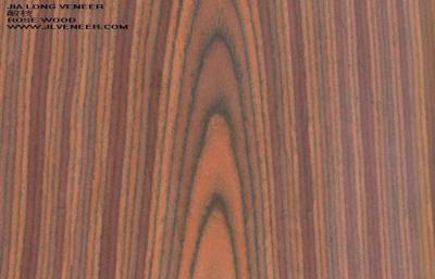 China E.V. Rose Reconstituted Wood Veneer 0.5mm Thickness With Basswood Material for sale