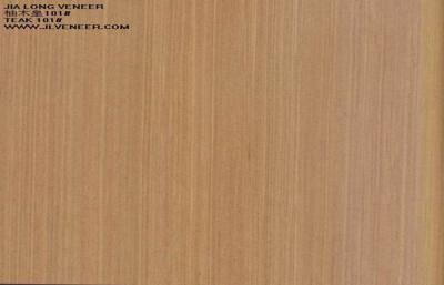 China E.V.Teak Reconstituted Wood Veneer Basswood Sliced Cut For Doors for sale