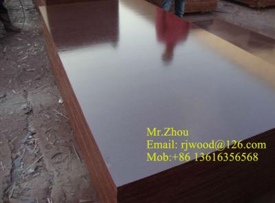 China Environmental Phenolic film faced plywood , Concrete shuttering plywood for sale