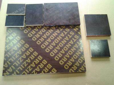 China Melamine Glue Brown Film Faced Plywood 12mm - 21mm For Construction for sale