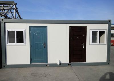 China Modern Steel Two Doors Flat Pack Container House South Africa For Public Shower Room for sale