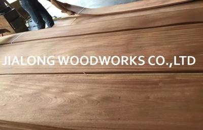 China Natural African Sapele Sliced Crown Cut Veneer Sheet For Furniture for sale