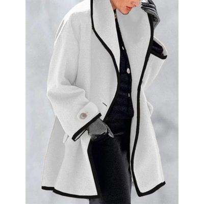 China Fashion Loose Women's Wholesale QUICK DRY Female Ditch Coat Plus Size Jackets Wool Anorak Jackets for sale