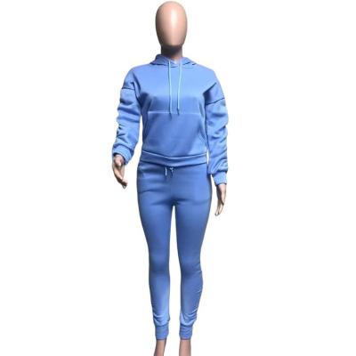 China Sportswear supplier leisure suits anti-pilling sportswear suits ladies packable pant suits for sale