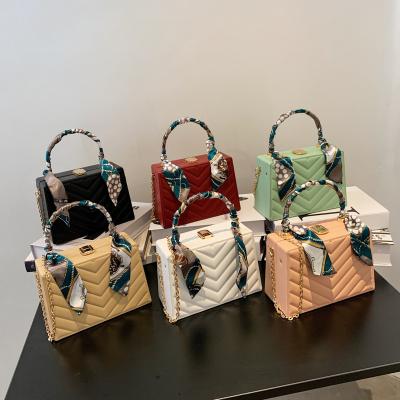 China High quality women ladies handbags fashion box handbags woman luxury box bag women women handbags ladies handbags for sale