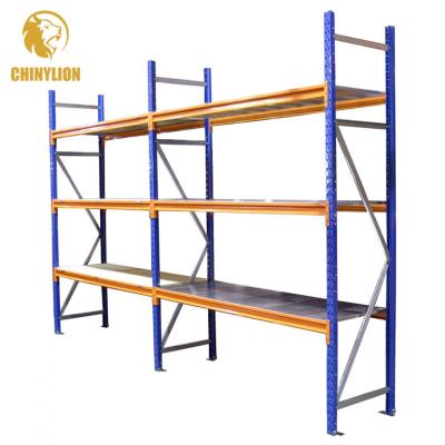 China Chinylion Factory Duty Corrosion Protection Metal Warehouse Medium Garage Shelving Storage Shelving for Industrial for sale