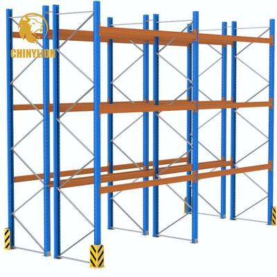 China Corrosion Protection Heavy Duty Rack Shelf Tray Racks Industrial Warehouse Storage Steel Pallet Rack for sale