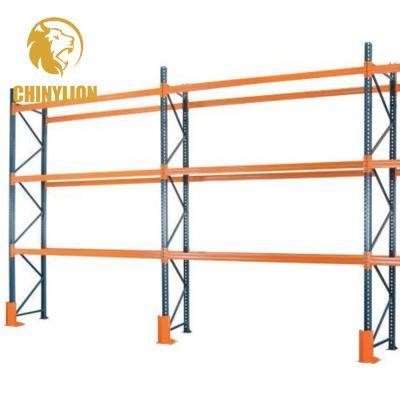 China Corrosion Protection Warehouse Racking Systems Powder Coated Best Price Metal Pallet Rack System Beam Pallet High Quality Shelving Storage for sale