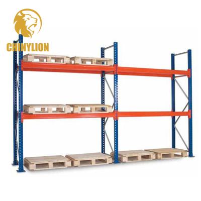 China Corrosion Protection High Quality Selective Racking Pallet Rack Assemble Heavy Duty Industrial Selective Metal Pallet Systems for sale