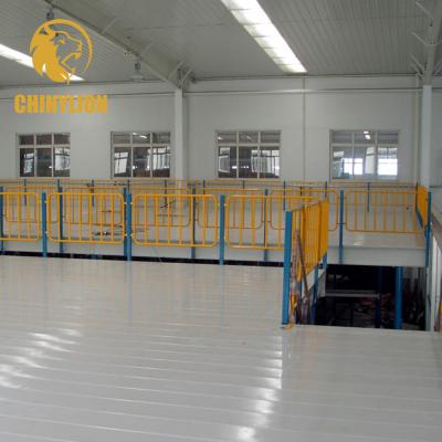 China Corrosion Protection Chinylion Warehouse Storage Steel Structure Platform Mezzanine Floors for sale