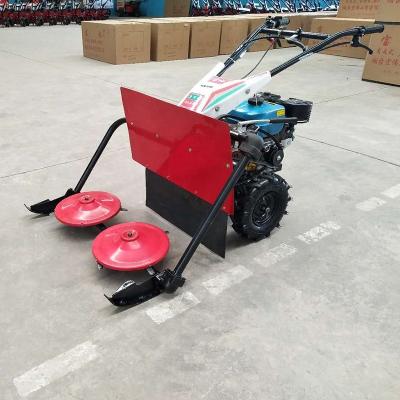 China Farm Farms Disc Mower Walking Tractor Mini Rotary Disc Mower for sale