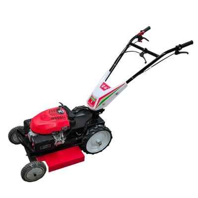 China 2-Stroke Cutting Width Adjustable Lawn Mower Industrial Lawn Mower for sale