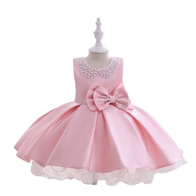 China Viable Stylish Children's Clothing Dresses Elegant Summer Girls Fashion Birthday Party Princess Dress Kids Pretty Stage Performance Dresses for sale