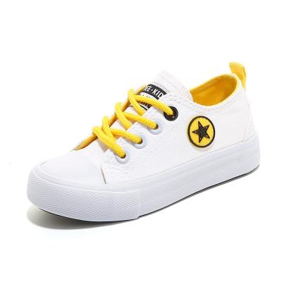 China Kids Canvas Shoes Girls Sports Shoes Breathable Fabric Shoes New Spring Boys Breathable Sneakers For Kids for sale