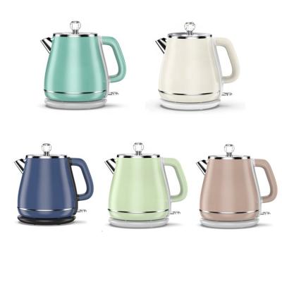 China New Design 360 Degree Rotation Low Quality Stainless Steel Electronic Water Kettle 1.8 Liter, Jug Electric Kettle Home Appliances for sale