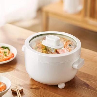 China Household Wholesale Multifunctional Stainless Steel Cooking Pot Seamless Mini Electric Soup Cooker for sale