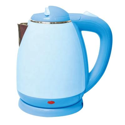 China Custom 360 degree base rotation factory quality heating and prevent scalding 2.0L/1.8L/1.5L electical kettle with double layers design for sale