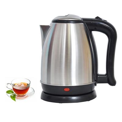 China 360 Degree 1.8l Factory Supply Quality 1500W Porcelain Electric Kettle Low Rotating Fast Boiling Stainless Steel For Tea And Coffee for sale