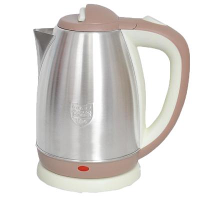 China 360 Degree Base Rotation Wholesale Cheap Temperature Control Cordless Stainless Electric Kettle for sale