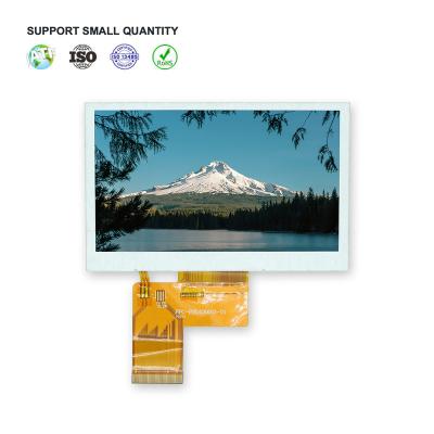 China IPS 4.3 Inch 800*480 TFT LCD Display RGB Connect TN Viewing Angle 4.3 Inch Transflective LCD Module for sale