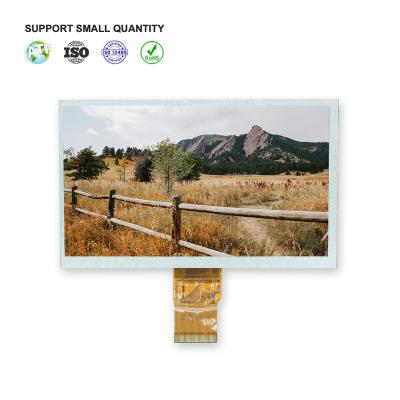 China High resolution IPS factory 7 inch 800*480 lcd module for brochure tft video greeting display board for sale