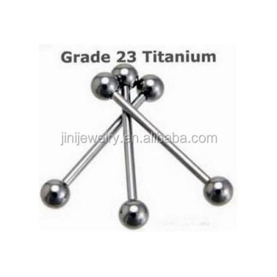 China Fashion Titanium G23 Tongue Barbell Piercing for sale