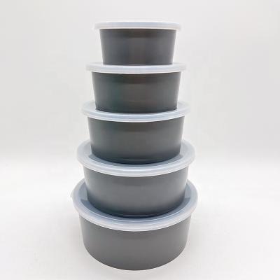 China Heatable GRS Certificated Eco Friendly RPET Storage Bowl Set Of 5 Ice Bowls for sale