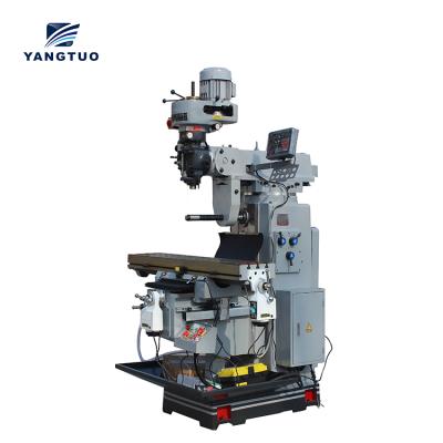 China Garment Shop 4H Variable Speed ​​Vertical And Horizontal Universal Swivel Head Slotting Milling Machine for sale