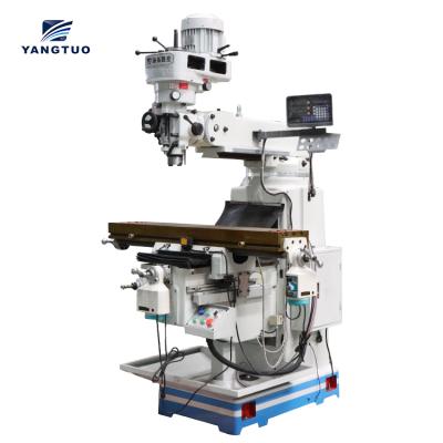 China Construction material stores nt30 nt40 turret milling machine universal tool milling machine manual 4H for sale