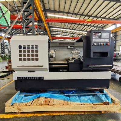 China CK6140 China Building Material Stores China High Precision Flat Bed CNC Lathe Turning Machine for sale