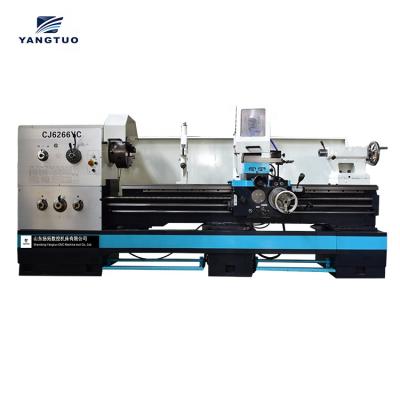 China CJ6266 Hotels Space CJ6266 Conventional Bed Lathe Machine Parallel Torno Para Horizontal Manual Metal For Sale for sale