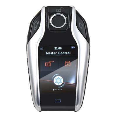 China Vehicles with one-button start CF500 Smart LCD key for Ford vehicles with one-button start with keyless car LCD remote control smart key CF500 entry for sale