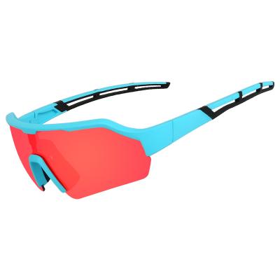 China Gafas Ciclismo PC UV400 Spring Hinge Outdoor Sports Polarized Custom Oversized Cycling Sunglasses Glasses China Sunglasses/Sports Sunglasses for sale