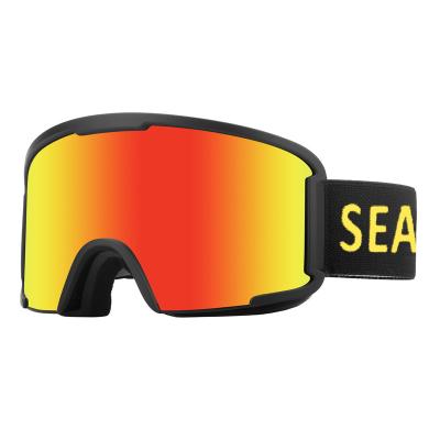 China Fogproof/windproof/uv protection/custom snowboarding Polarized Ski Goggles UV400 Ski Glasses Logo Air Vent Foam Polarized for sale