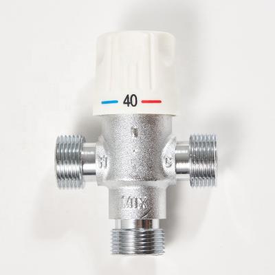 China LINYAN DN20 TM102 outdoor solar thermostatic mixing valve for solar hot water system for sale