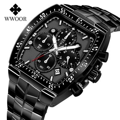 China Wholesale Hot Automatic Date Factory Brand Top Mens Wrist Classics Waterproof Seconds Chronograph Clock Charm Quartz Watches Custom Logo OEM for sale