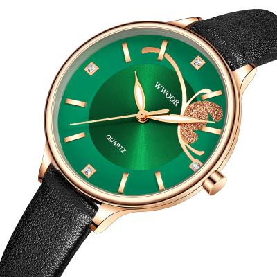 China Non-specific hot sale simple ladies quartz wristwatches waterproof fashion sport leather women watch for sale