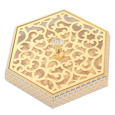 China Wholesale Custom Strong Candy Chocolate Leaf Ginkgo Hexagon Soft Gift Box For Home Hotel Restaurant Candy Box With Lid for sale