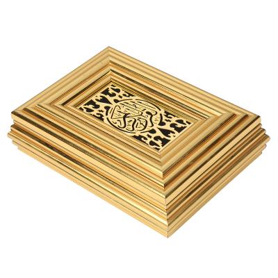 China Wholesales 3 sizes koran quran book box viable muslim book box with side line for sale