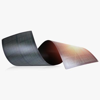 China High Efficient CLOPES Thin Film PV Solar Module Lightweight Rollable Flexible Solar Panel WX-R for sale